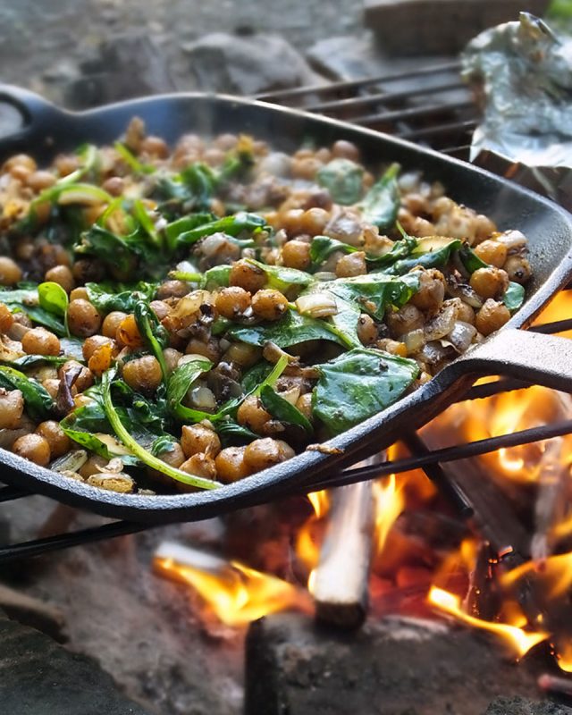 Middle Eastern Spiced Chickpeas (Elizabeths Kitchen Diary)