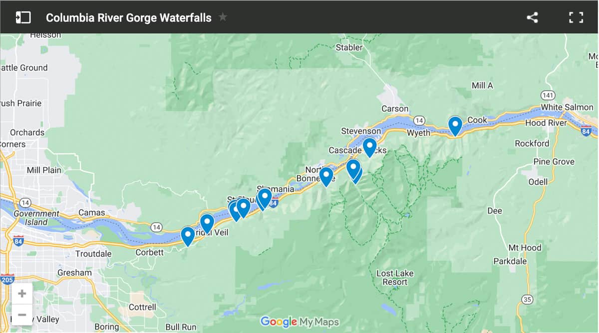 15 Spectacular Columbia River Gorge Waterfalls - Go Wander Wild