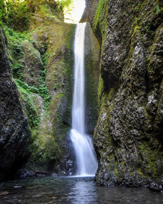 Oneonta Falls (Middle Falls) Columbia River Gorge Oregon
