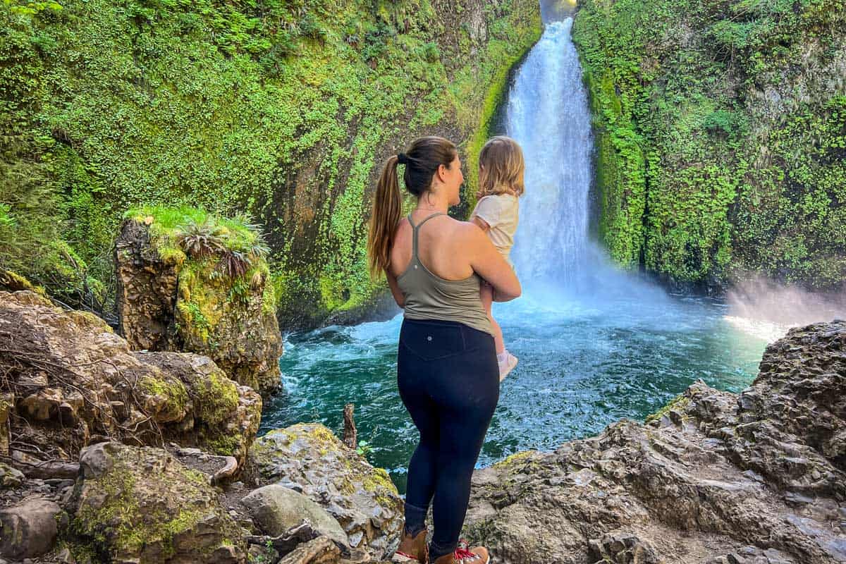 Wahclella Falls Columbia River Gorge Oregon