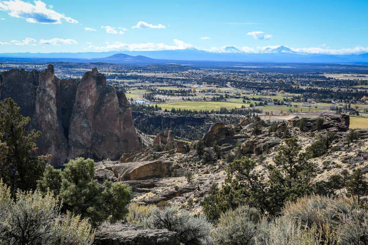 Views from Misery Ridge Trail Smith Rock State Park Oregon