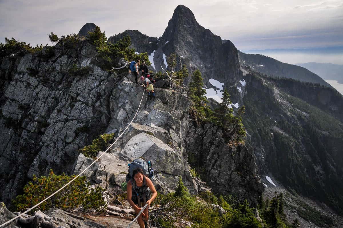 Howe sound clearance crest trail camping