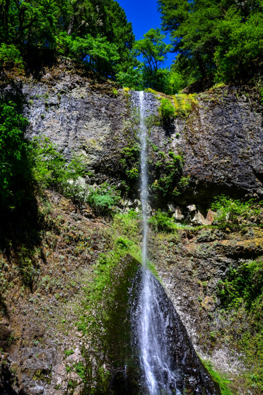 Double Falls Trail of Ten Falls Silver Falls State Park Oregon-13