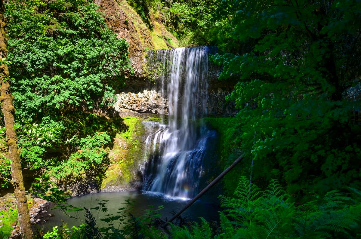 Silver falls outlet state park hiking