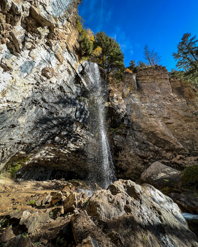 Spouting Rock at Hanging Lake