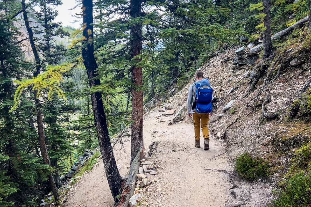 Big Beehive hike Banff Canada