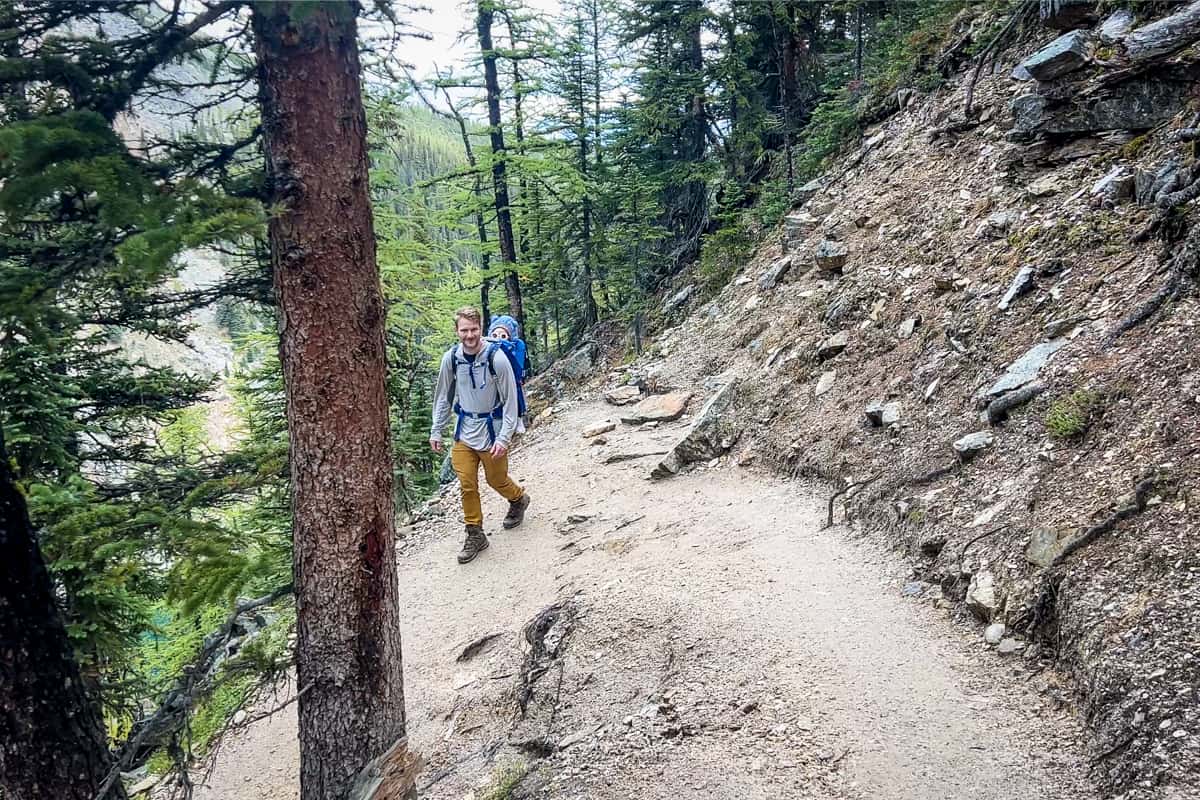 Big Beehive hike Banff Canada