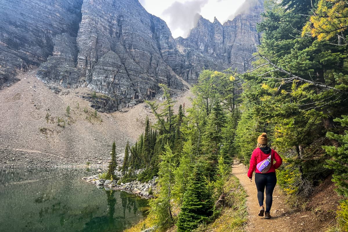 Big Beehive hike Banff Canada