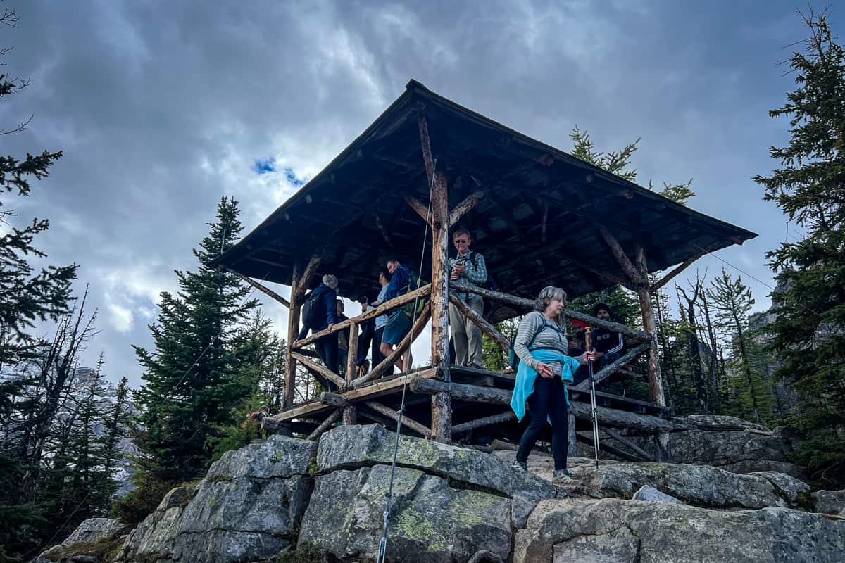 Big Beehive hike Banff Canada