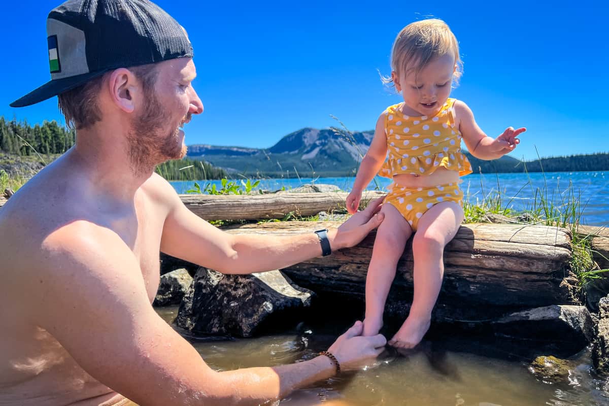 Paulina Lake Hot Springs Oregon