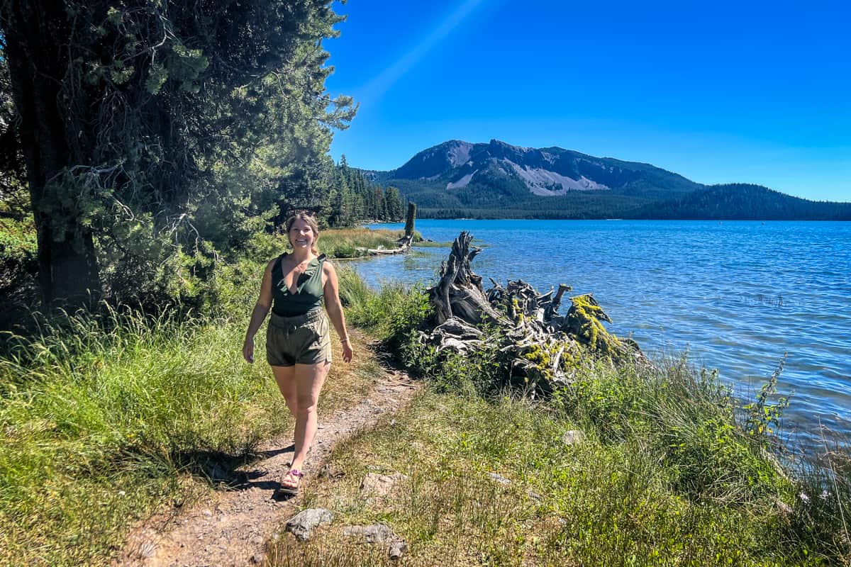 Paulina Lake Hot Springs Oregon
