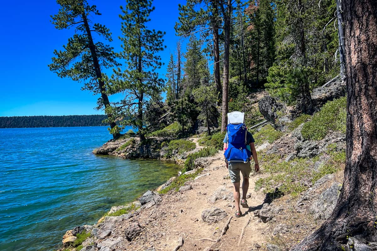 Paulina Lake Hot Springs Oregon