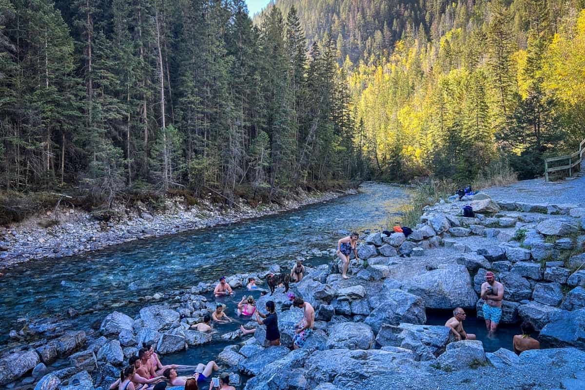 Lussier Hot Springs BC Canada
