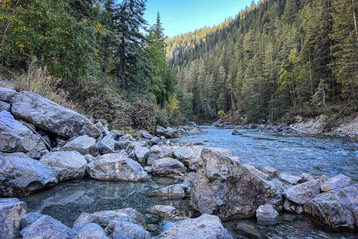 Lussier Hot Springs BC Canada