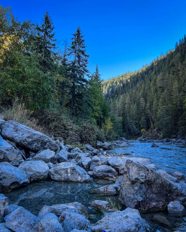 Lussier Hot Springs BC Canada