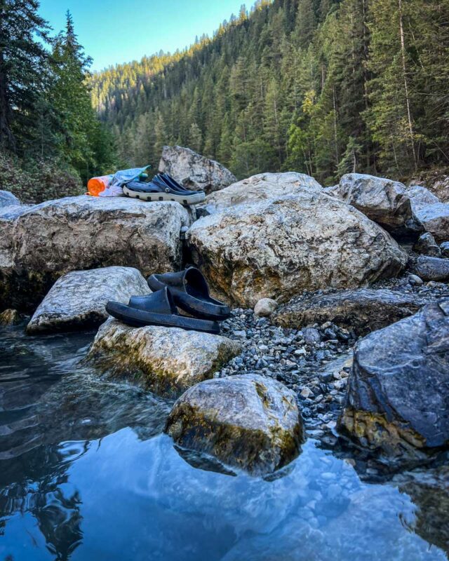 Lussier Hot Springs BC Canada
