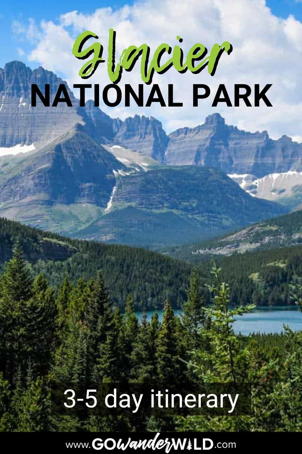 3 Day Glacier National Park Itinerary (+ 4 & 5 day options!) - Go ...