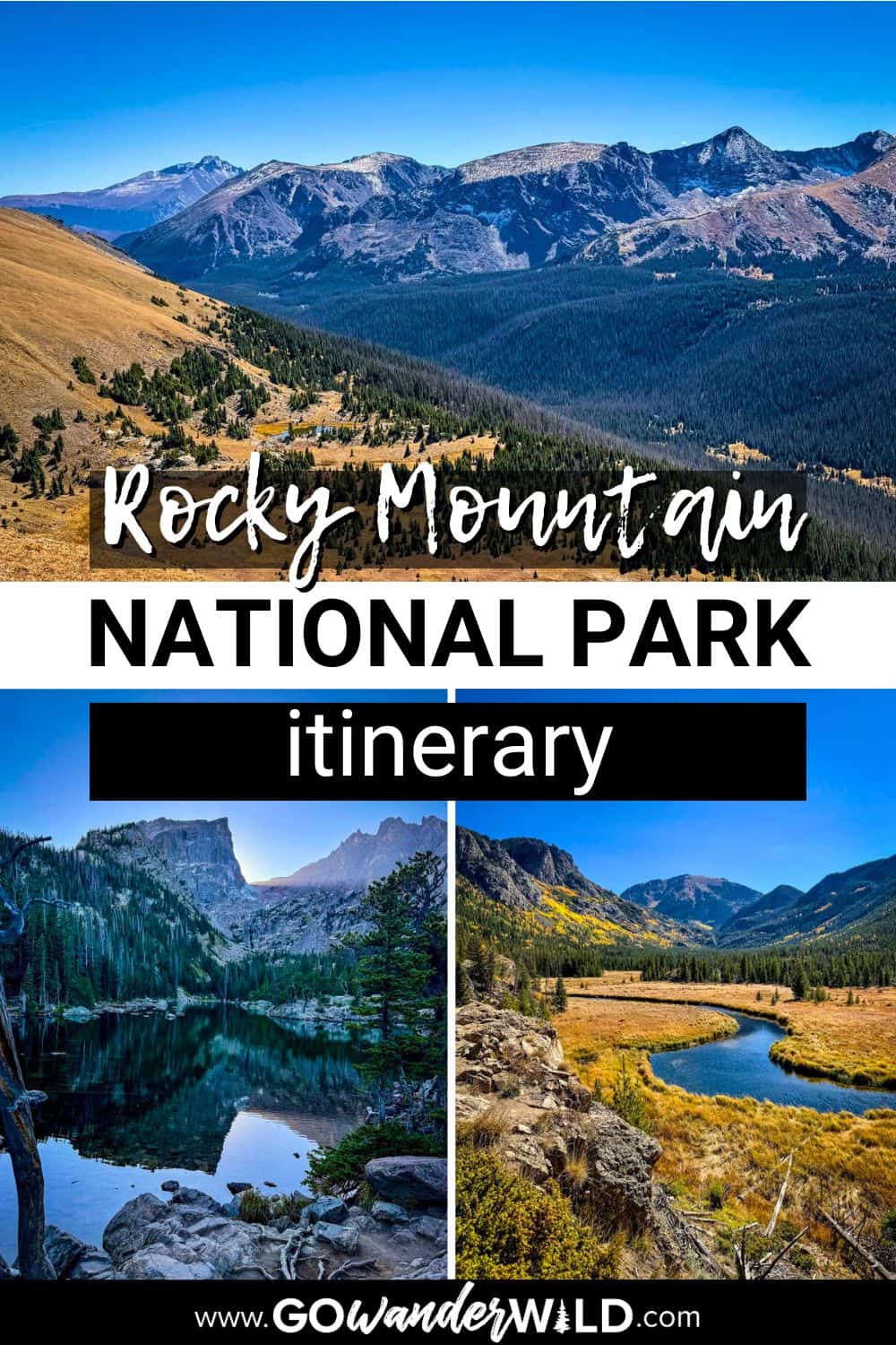Perfect Rocky Mountain National Park Itinerary - Go Wander Wild